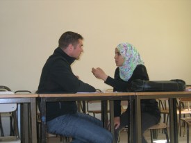 Cross-Cultural Conversation between OSU student and University of the South student in Gabes, Tunisia